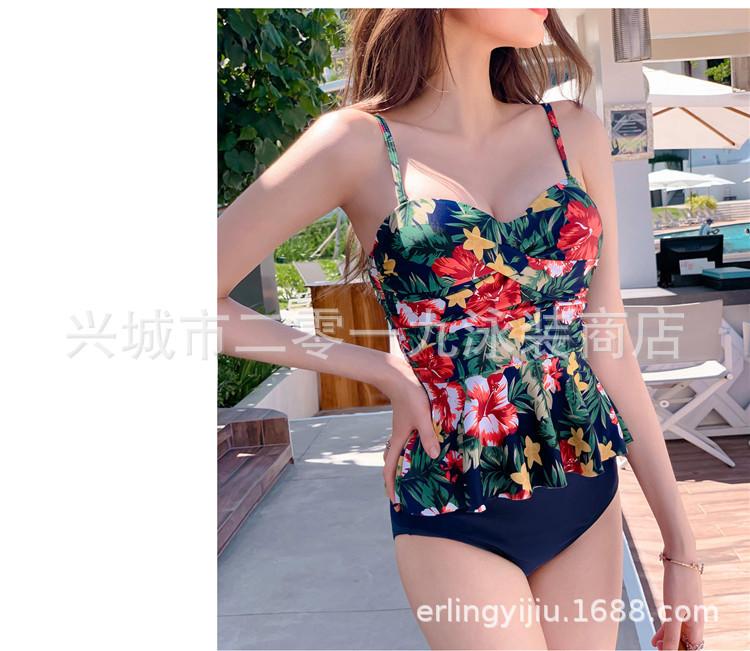 Áo tắm một mảnh mới, vải cao cấp, đồ đi biển#X79