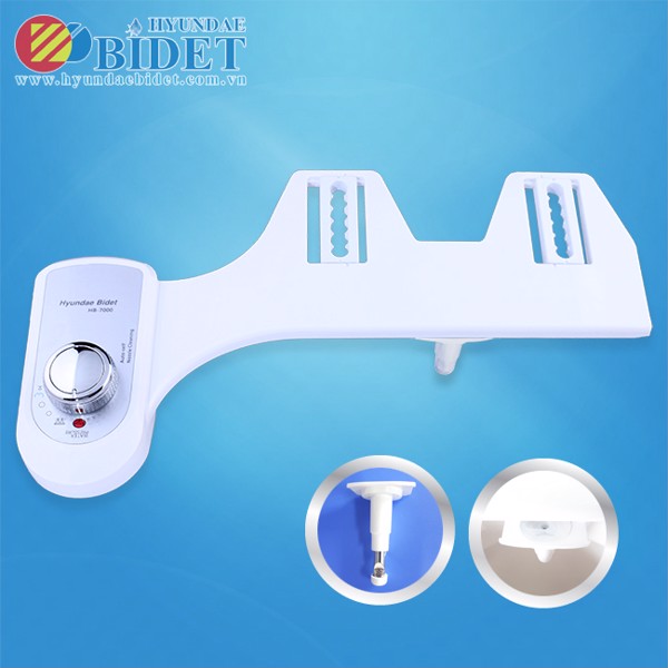 Thiết bị vệ sinh thông minh 1 vòi phun HYUNDAE BIDET HB-7000 (lạnh) TẶNG KÈM LÕI LỌC NƯỚC FILTER