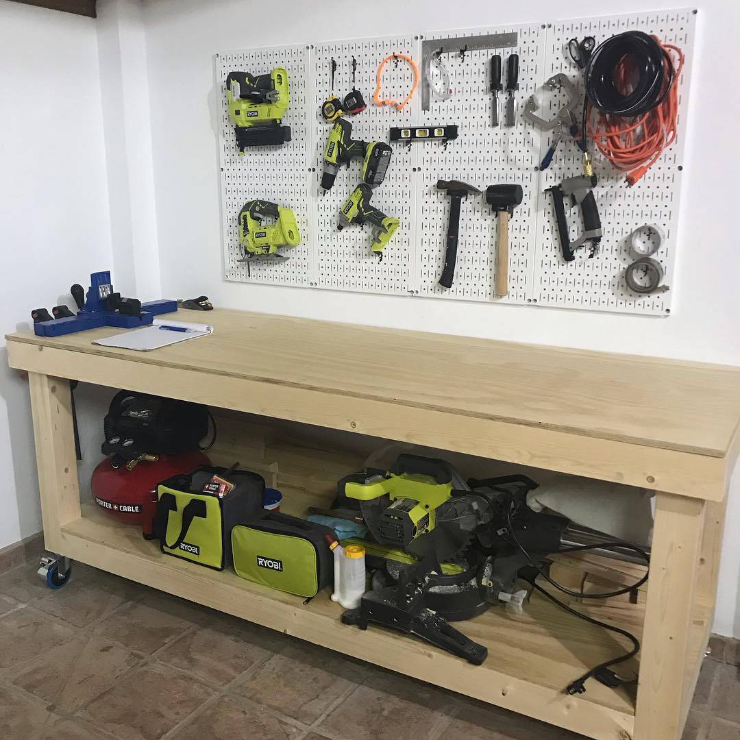 Bảng Treo Đồ Nghề Pegboard Cơ Khí SMLIFE S1 White  - Lưu Trữ Trưng Bày Dụng Cụ Sửa Chữa Thông Minh Dễ Tìm Kiếm