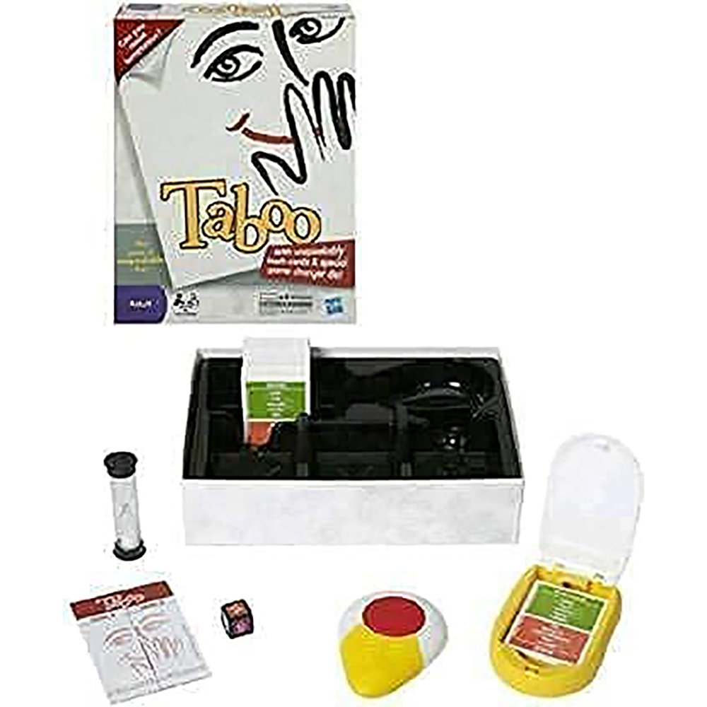 img Bộ White Taboo Board Game phiên bản mới Tiếng Anh trò chơi giải trí nhóm bạn