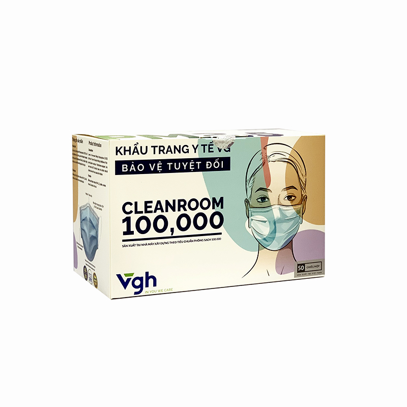 KHẨU TRANG Y TẾ VG ECO MASK EM3N HỘP 50 CHIẾC