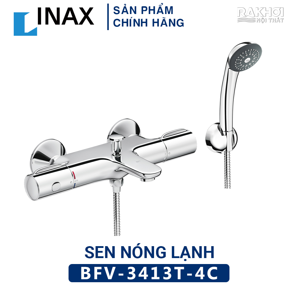 Vòi Sen Tắm Nóng Lạnh INAX BFV-3413T-4C