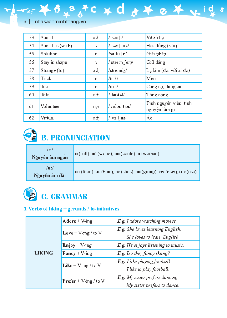 Global Success - Bài Tập Tiếng Anh Lớp 8 - Tập 1 (Có Đáp Án)