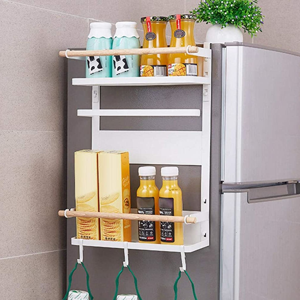 Gía đỡ đồ nam châm hít dính tường tủ lạnh Yamazaki Japan KM-5559