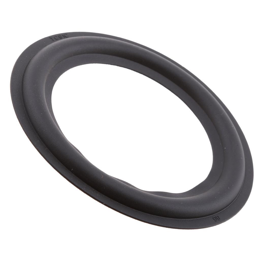 4Pack 4" Audio Speaker Rubber Edge Repair Replacement Kit Fits 141C Black