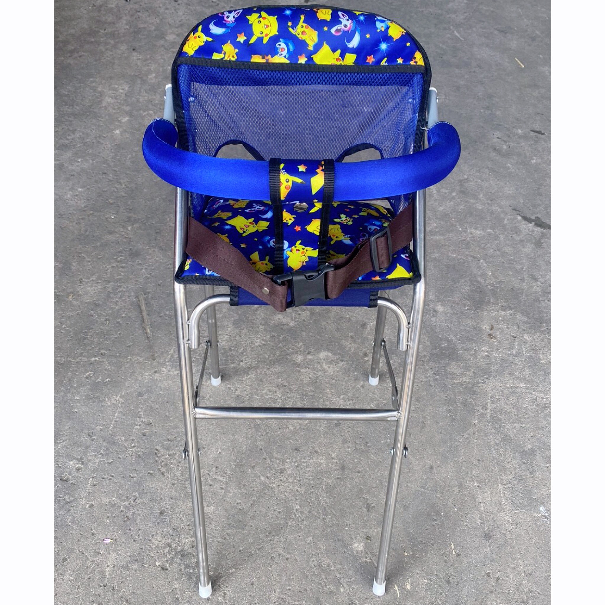 Ghế INOX ngồi xe Airblade 2014 đến nay , Nvx , Hayate , SH nam , lớn , ý , GHẾ GA XẾP INOX CÓ DÂY ĐAI