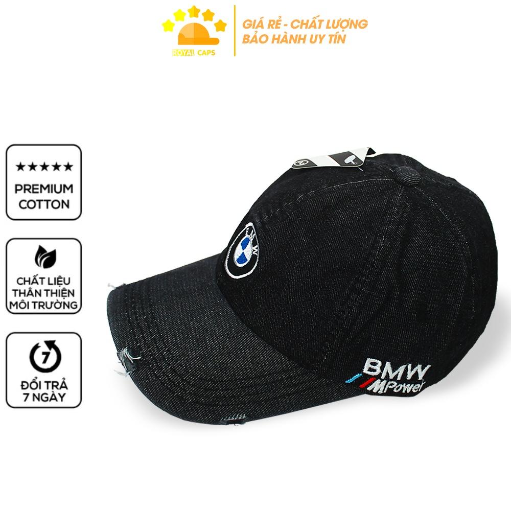 Mũ Lưỡi Trai Nón Lưỡi Trai Nón Kết Nam Nữ Jeans Logo Xe Audi Bmw Mercedes Vải Denim