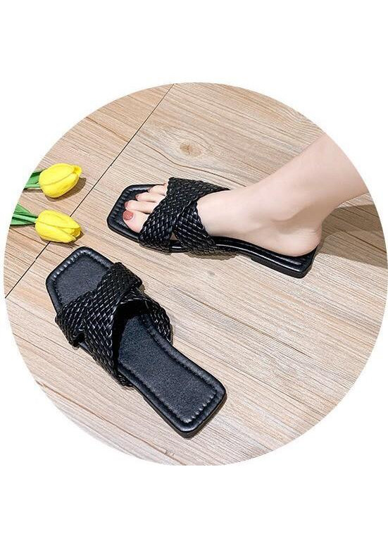 Dép lê nữ quai tết chéo siêu mềm êm chân - DL30