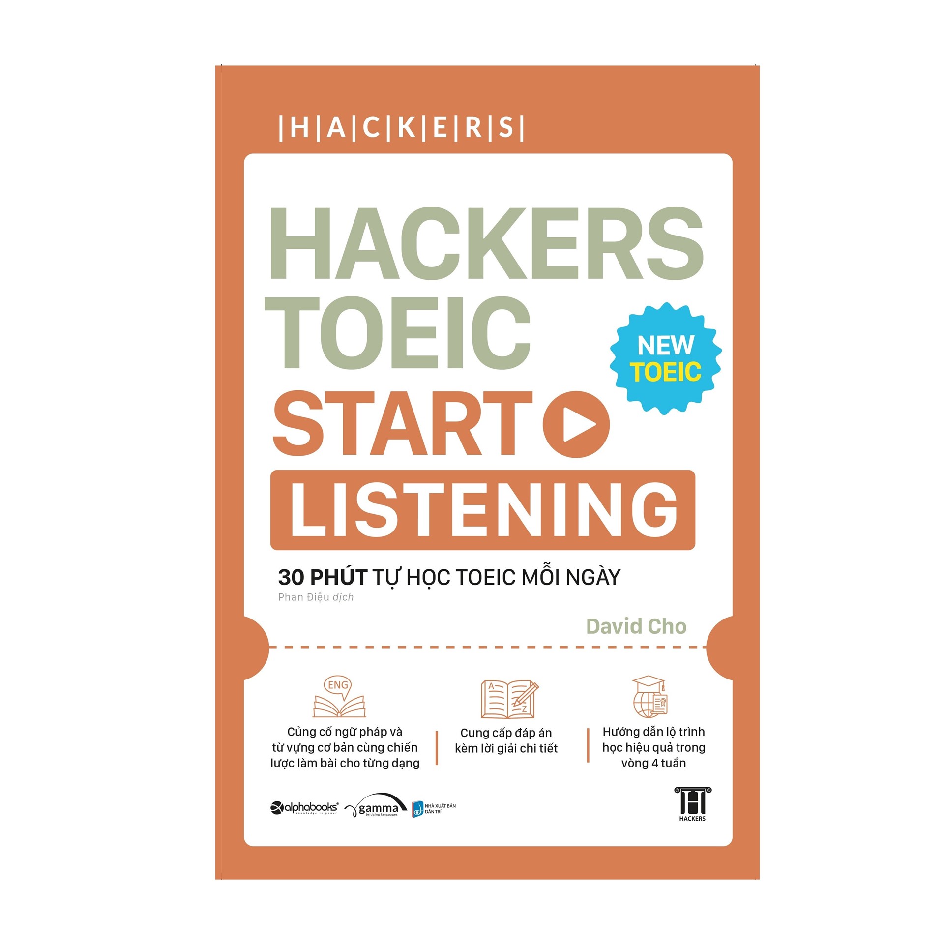 Combo Sách Hacker TOEIC - 30 Phút Tự Học TOEIC Mỗi Ngày : Hackers TOEIC Start Listening + Hackers TOEIC Start Reading