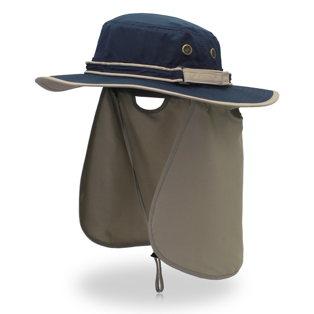 Mũ chống nắng golf nam nữ tai bèo có dây điều chỉnh thoáng khí chặn tia UV cực tốt
