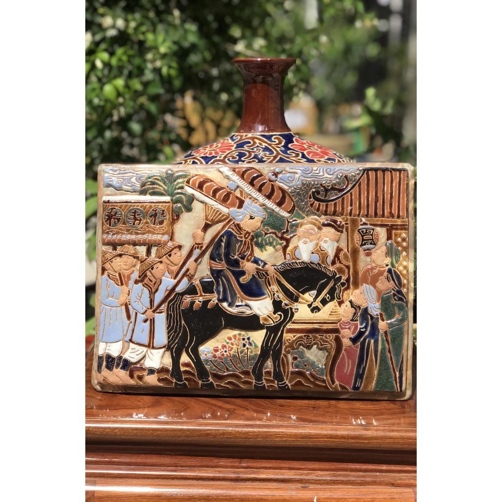 Trang Vẽ Thủ Công Gốm Sứ Nam Bộ Trang Trí Decor
