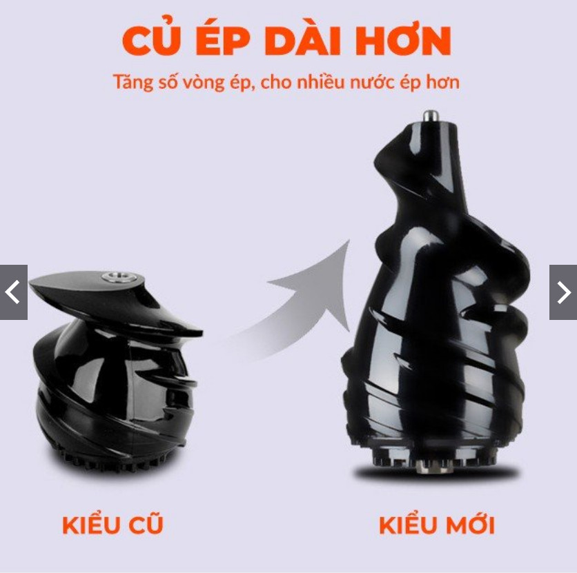 Máy ép chậm hoa quả CAMEL/Hongxing RH-312/Nineshield KB-F8B, ép rau củ hoa quả, máy ép chậm trái cây - Hàng nhập khẩu