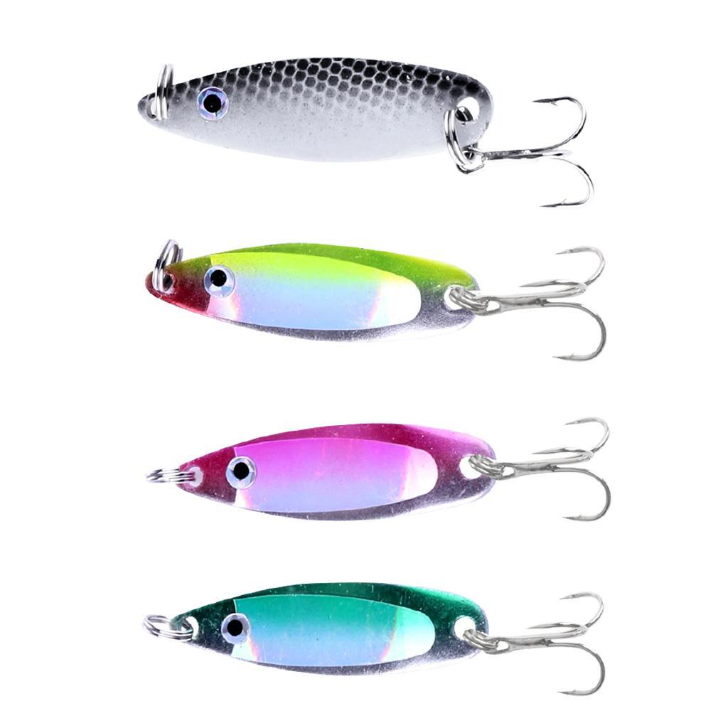 5pcs 7 cm/6.9 g Fishing Lures Tackle Hard Bait Artificial Sequins Bait Bionic Fish Baits