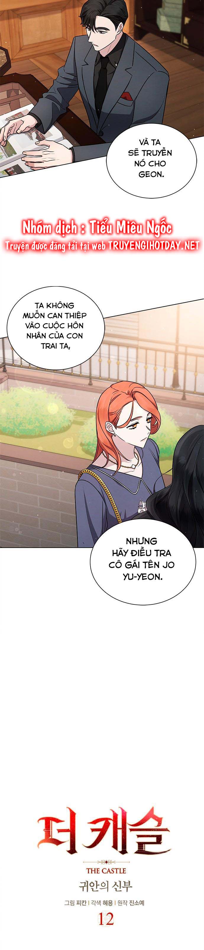 lâu đài - cô dâu của ma chapter 23 6