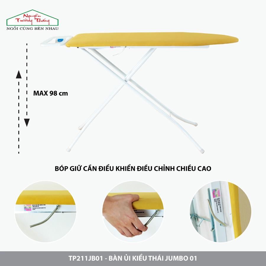 Bàn để ủi cầu là quần áo dạng đứng kiểu Thái Jumbo 01 Sắt Sơn Nguyễn Trường Thắng | Thái Jumbo 01 Iron