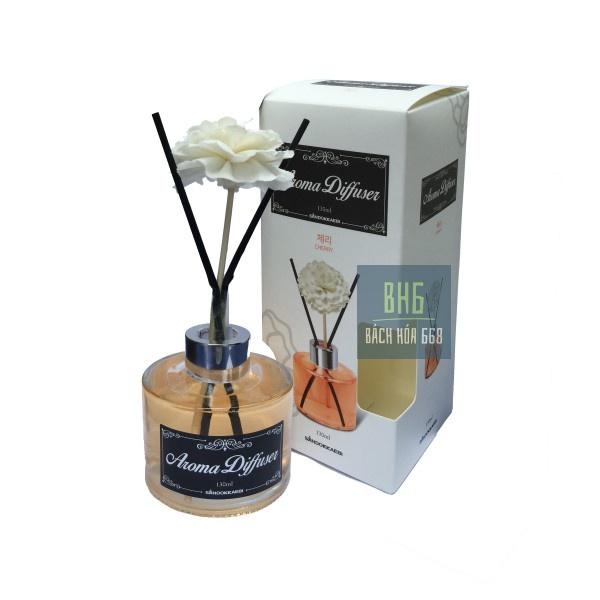 Chai tinh dầu Aroma Diffuser Korea 130ml thơm phòng cao cấp - Dùng được lâu dài