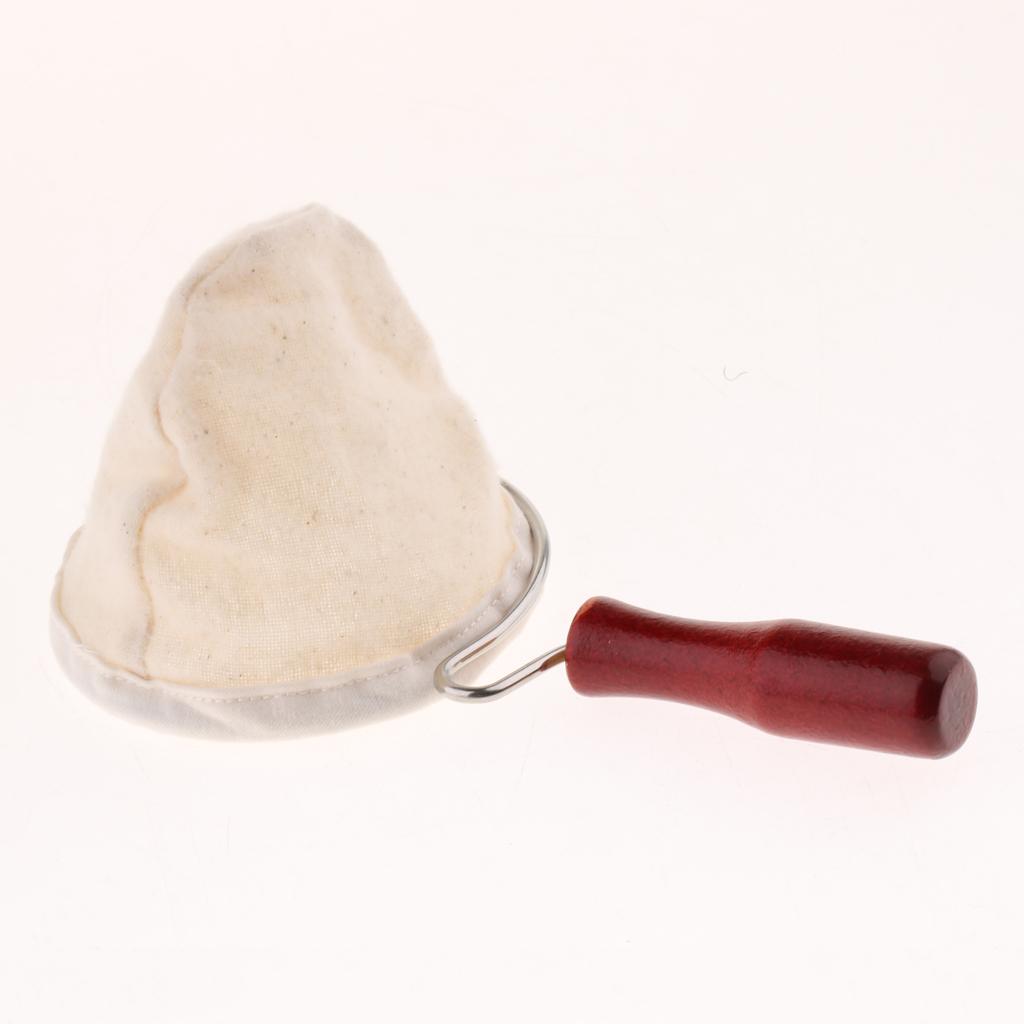 Coffee Filter Bag Flannel Cloth Coffee Tea Strainer with Handle