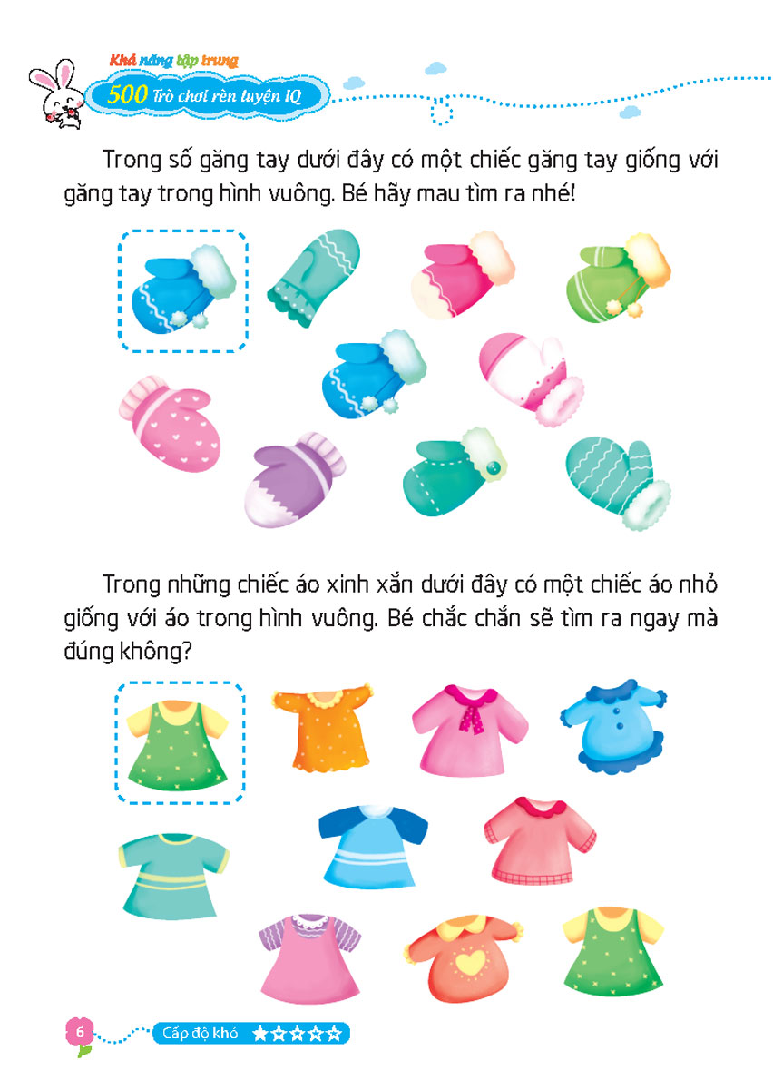 500 Trò Chơi Rèn Luyện IQ - Khả Năng Tập Trung_MT