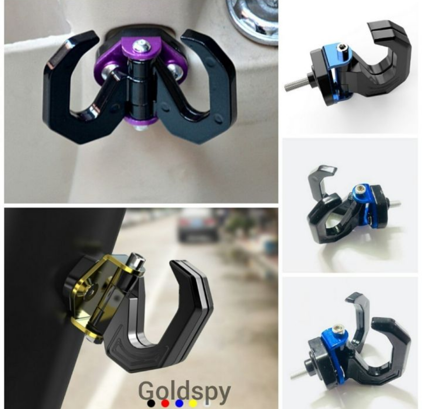 1 MÓC KHÓA MÓC TREO ĐỒ GẮN XE MÁY CHIA 2 MÓC TIỆN DỤNG HÀNG LOẠI DẦY ĐẸP CHUẨN CHẤT LƯỢNG