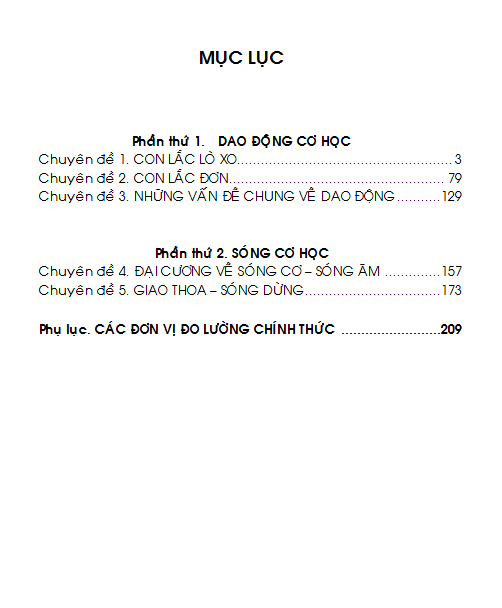 Bồi Dưỡng Học Sinh Giỏi Vật Lý 12/1 - Dao Động Và Sóng Cơ Học _KV