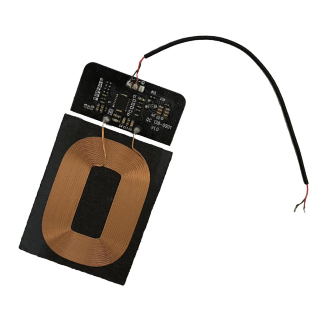 Charging Receiver Module Ultra-thin Coil PCB Circuit Board Durable Black
