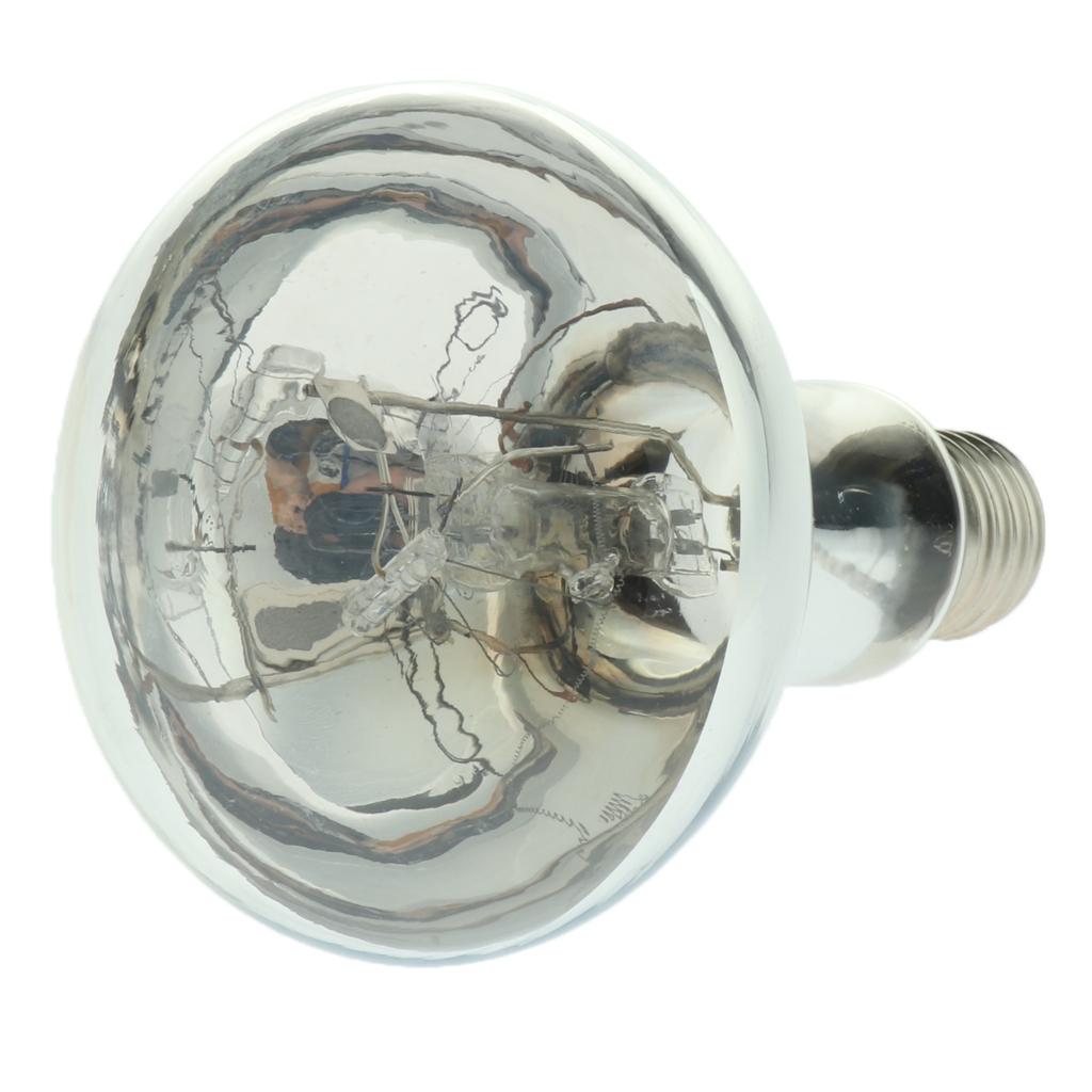 2pcs 80W/100W UVA UVB Reptile Heating Tortoise Lamp Full Lamp Basking Pet