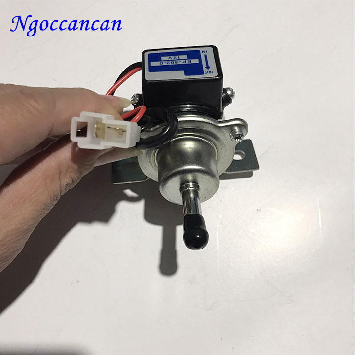 Bơm nhiên liệu xăng dầu diesel 12v 80 - 100 lít một giờ