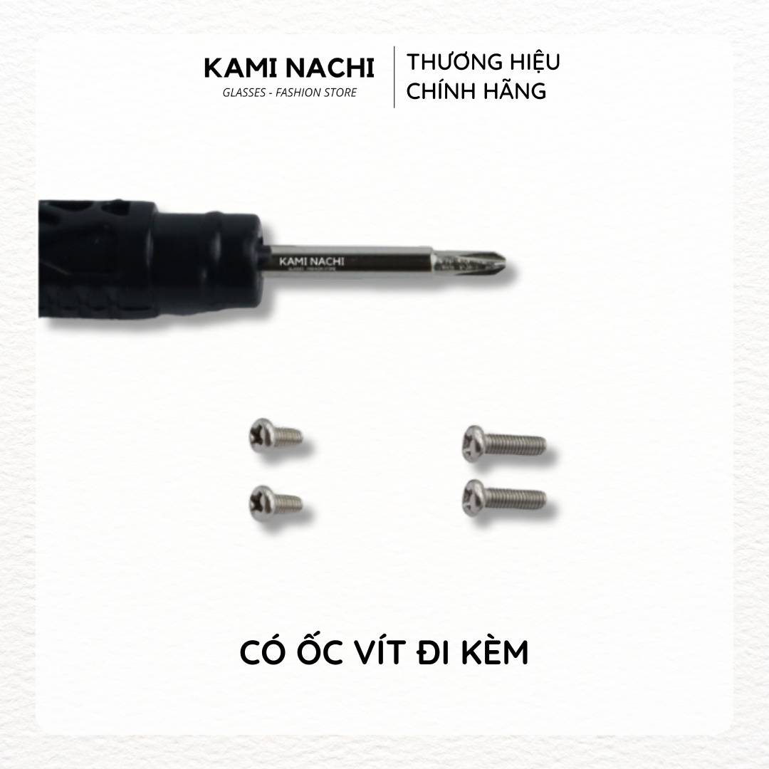 Tua vít sửa mắt kính, đồng hồ đa chức năng có sẵn ốc đi kèm KAMI NACHI