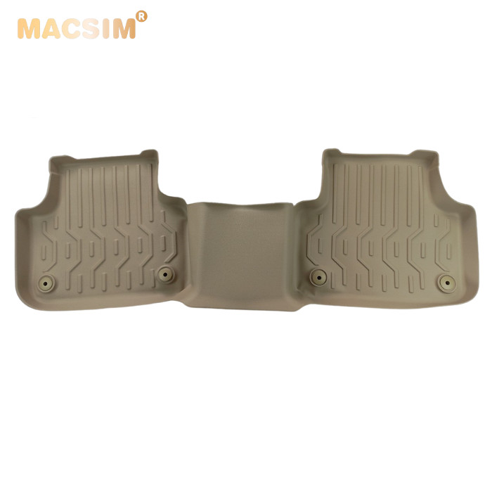 Hình ảnh Thảm lót sàn xe ô tô AUDI Q7 2019+ tới nay Nhãn hiệu Macsim chất liệu nhựa TPV cao cấp màu be