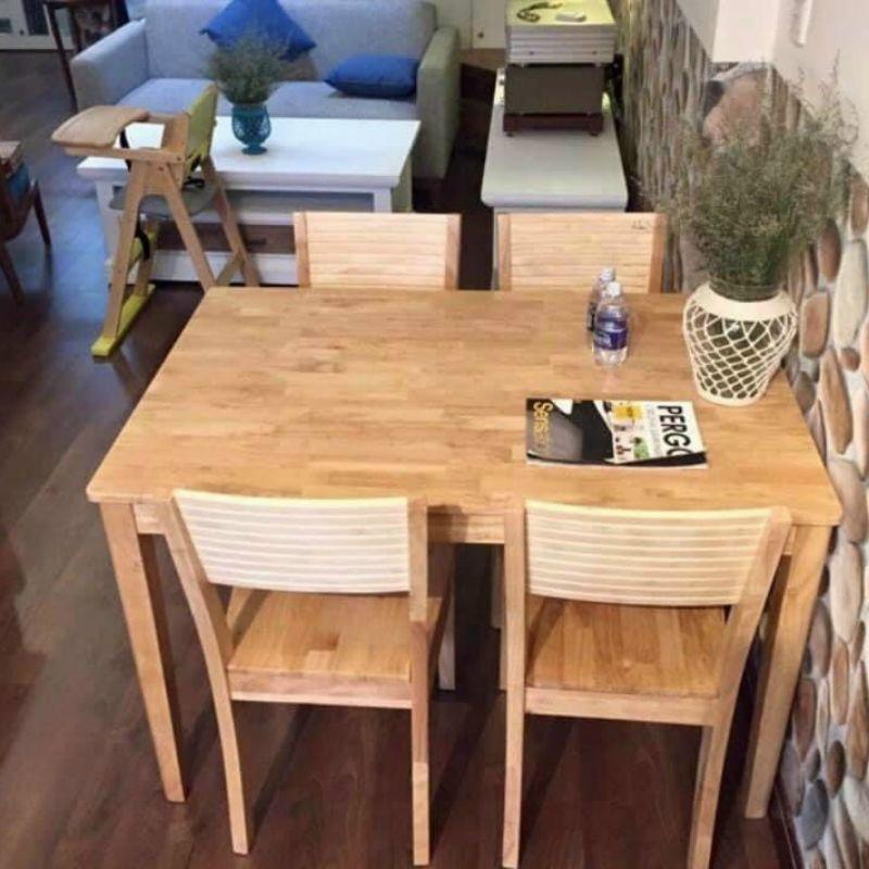 Bộ bàn ăn Cherry 4 ghế