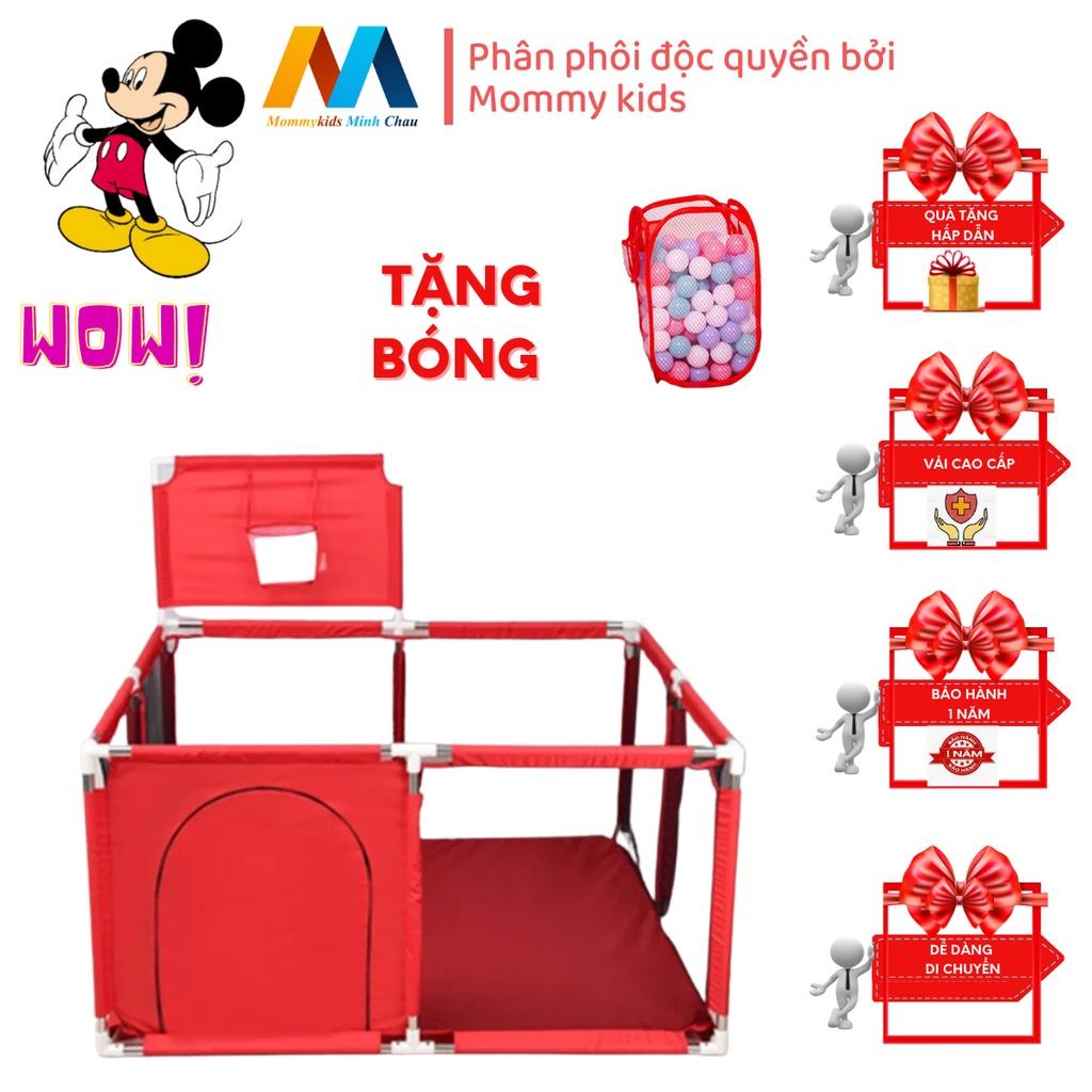 Quây cũi, nhà bóng cho bé MommyKids Minh Chau ,kích thước 1m31 x 1m3