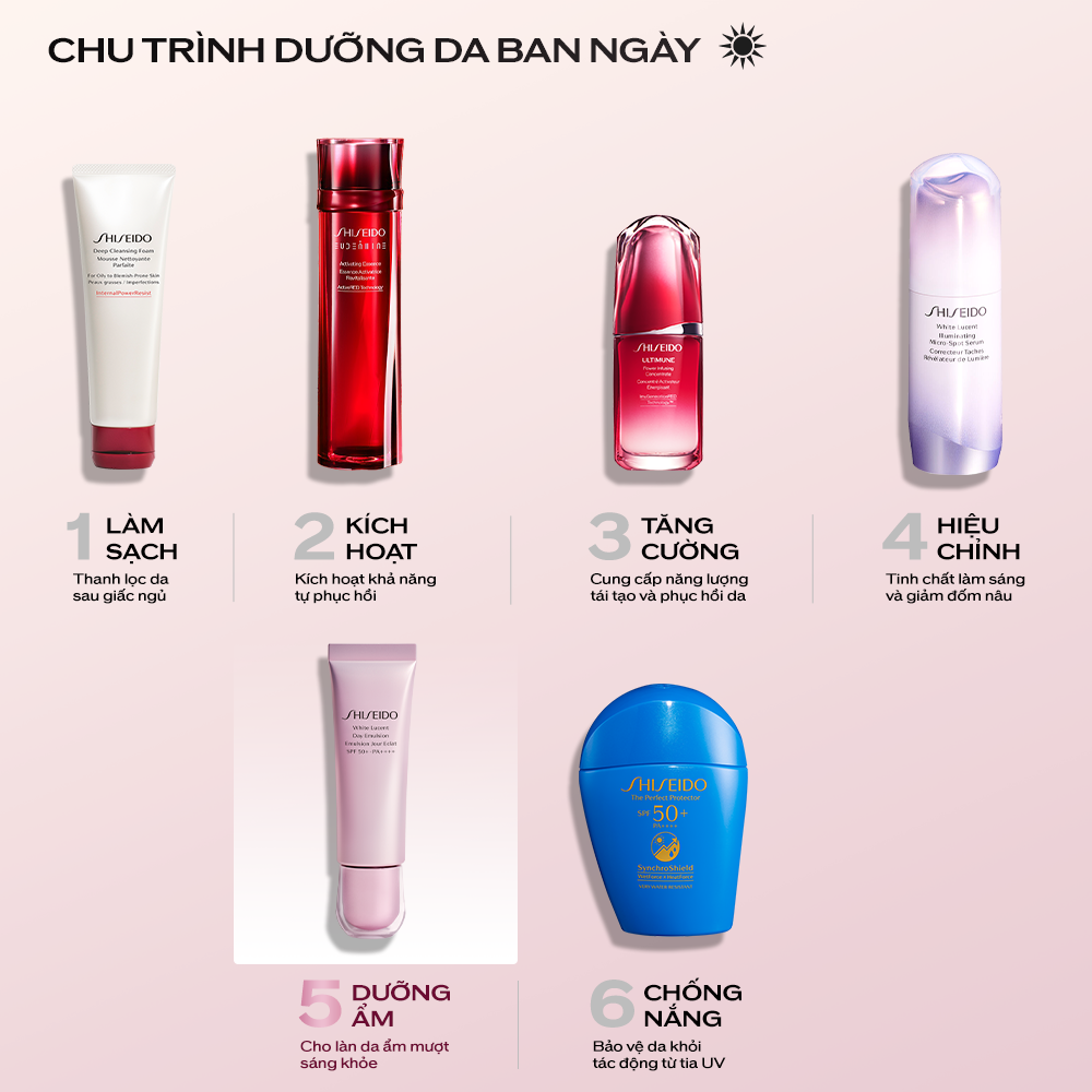Sữa dưỡng sáng da ban ngày Shiseido White Lucent Day Emulsion 50ml