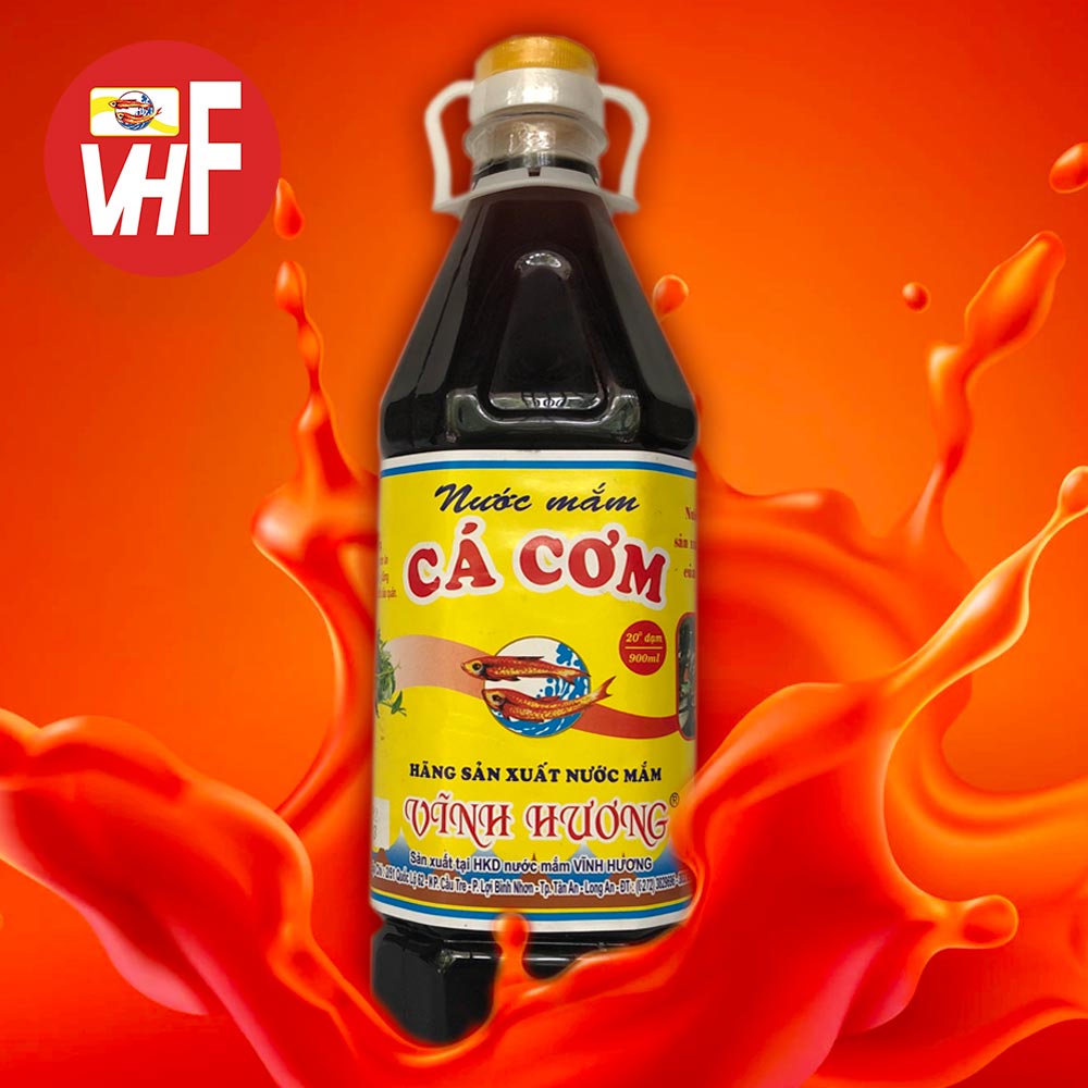 [Date xa] Nước mắm cá cơm Vĩnh Hương 20 độ đạm chai 950ml 70 năm truyền thống