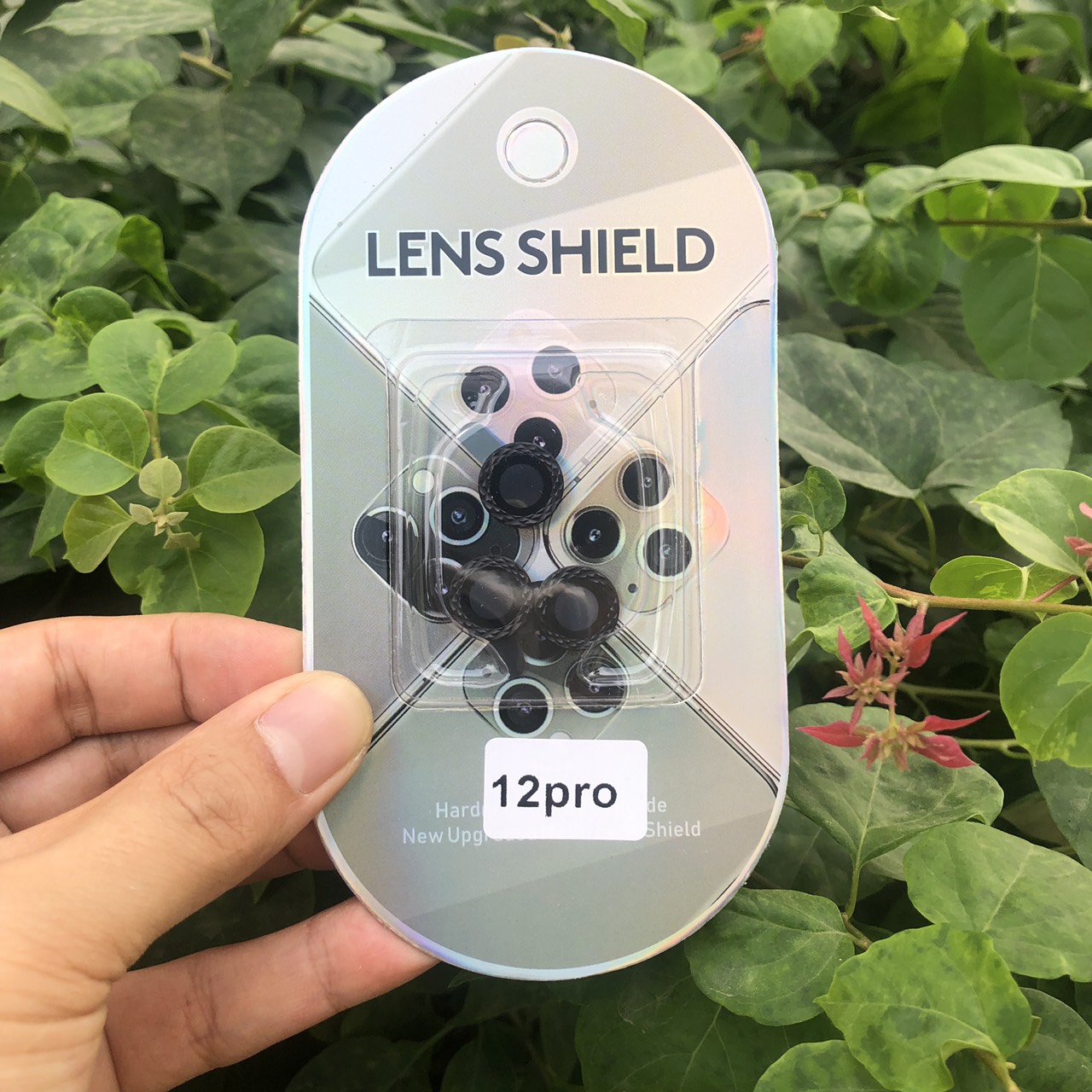 Bộ Vòng Bảo Vệ Camera Dành Cho iPhone 12Pro - 12Pro Max  - Chống Bụi, Hạn chế vân tay & Mờ Camera - Phay Kim Cương Siêu Chất