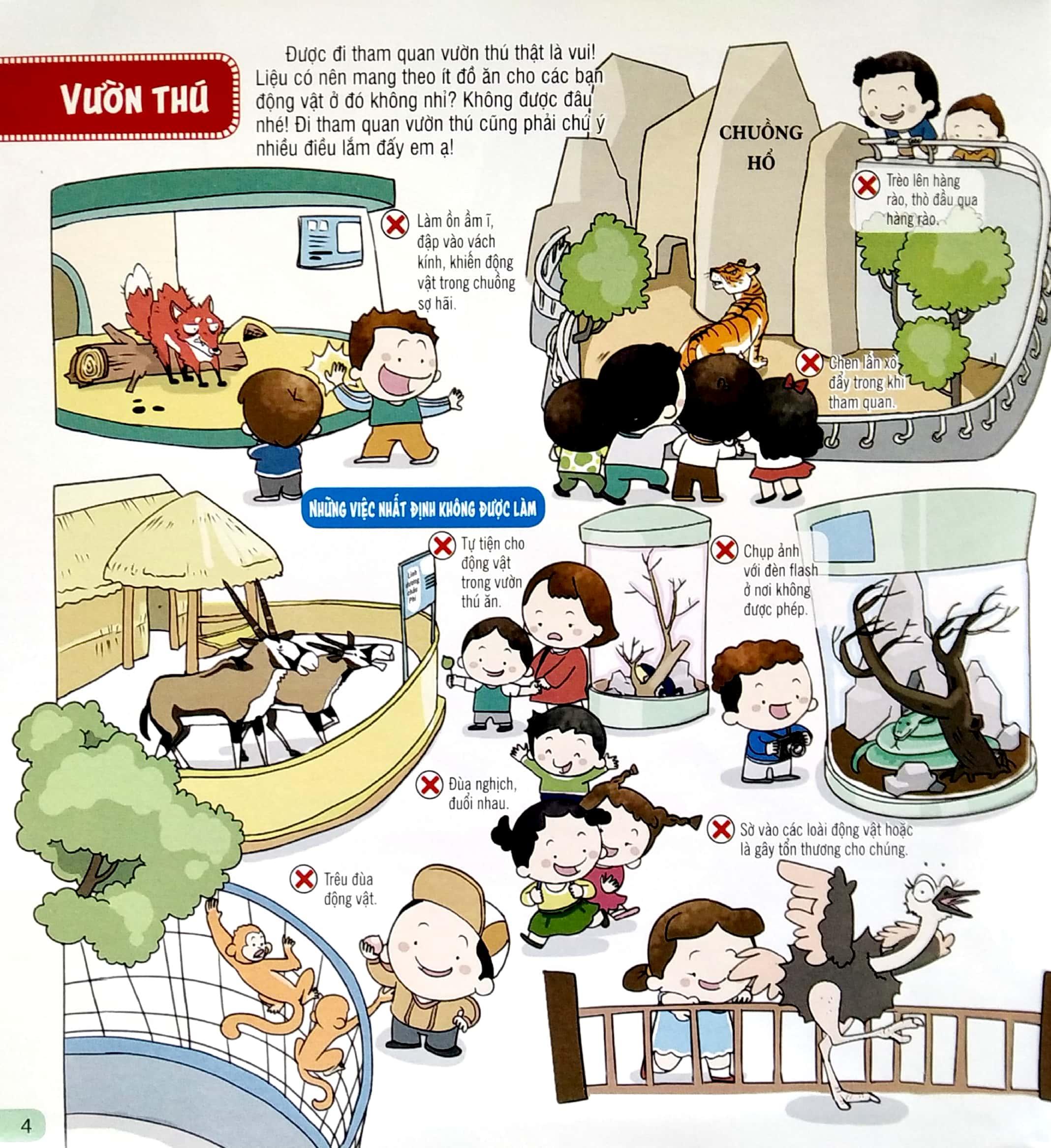 Kỹ Năng Sống Đầu Đời Cho Bé - Quy Tắc Ứng Xử Nơi Công Cộng