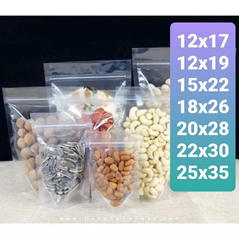 1 Kg Túi zip đáy đứng 2 mặt trong- Túi zip trong