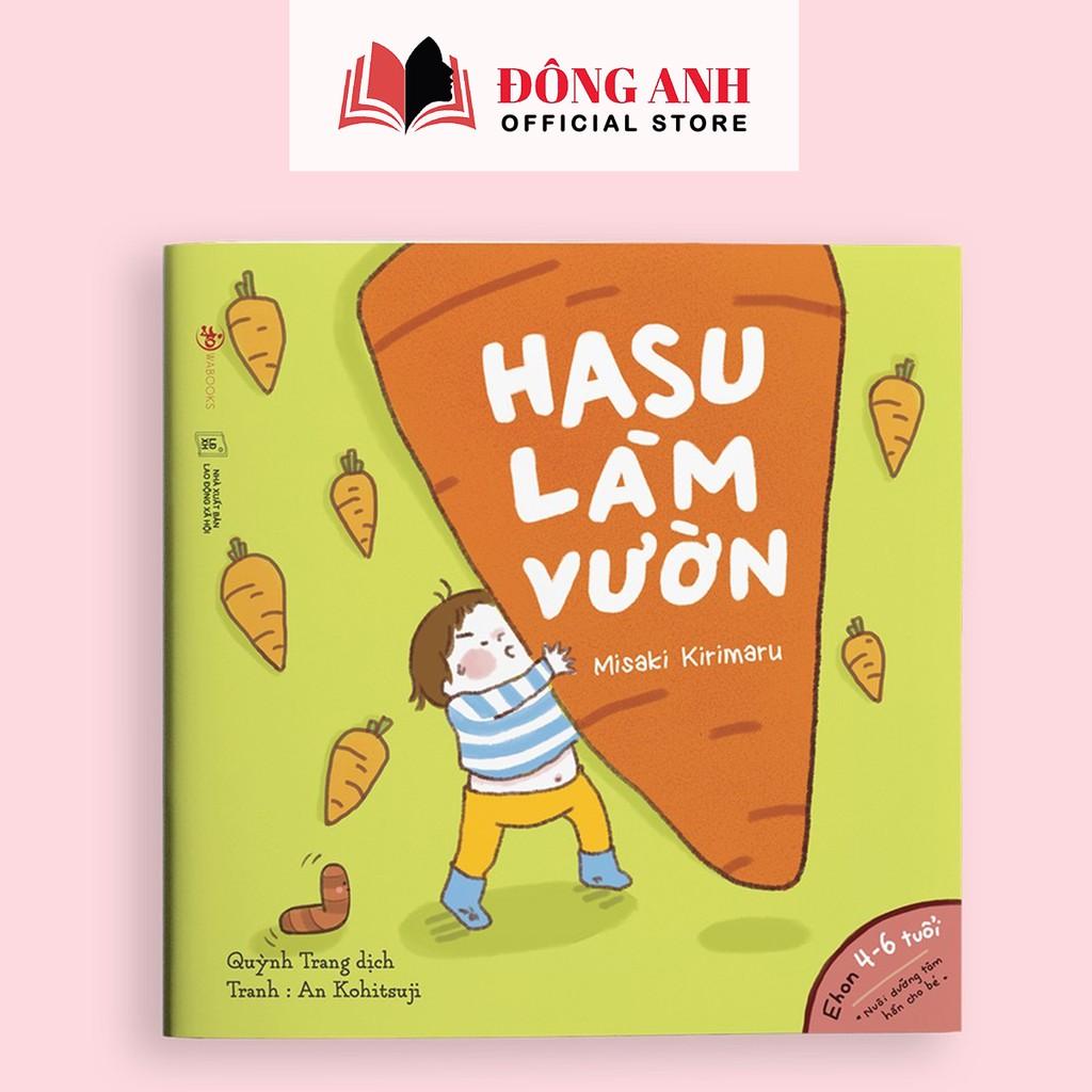 Sách - Combo 4 cuốn Ehon Những Câu Chuyện Kì Lạ Của Hasu dành cho bé từ 4-6 tuổi