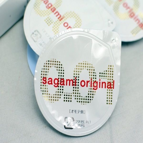 Bao Cao Su Siêu Mỏng Của Nhật Bản Sagami Original 0.01mm Chính Hãng (Hộp 5 Chiếc) - Không Mùi - Che Tên Sản Phẩm