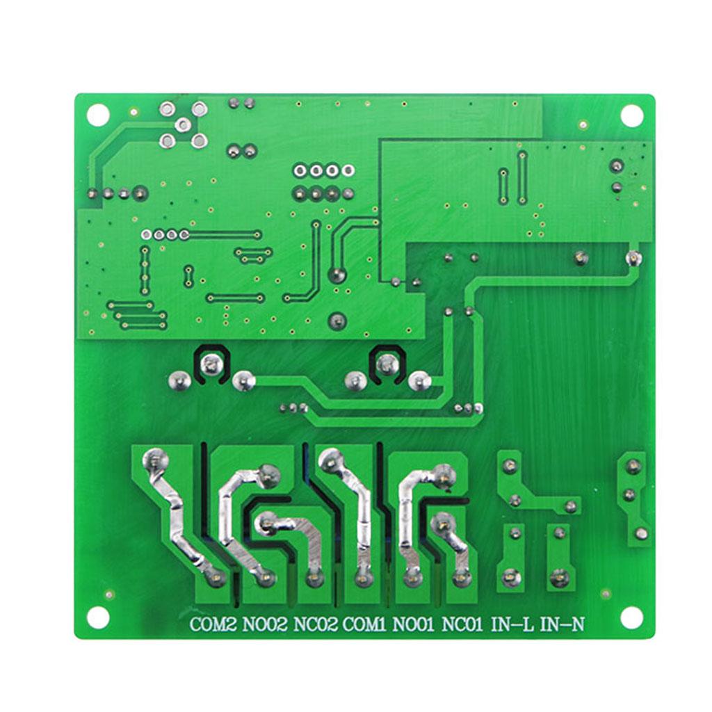 12V-48V 3000m Wireless Remote Control 2 Channel 433mhz Light Switch Module