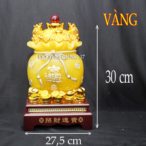 TÚI TIỀN VÀNG KIM BẢO PHONG THỦY