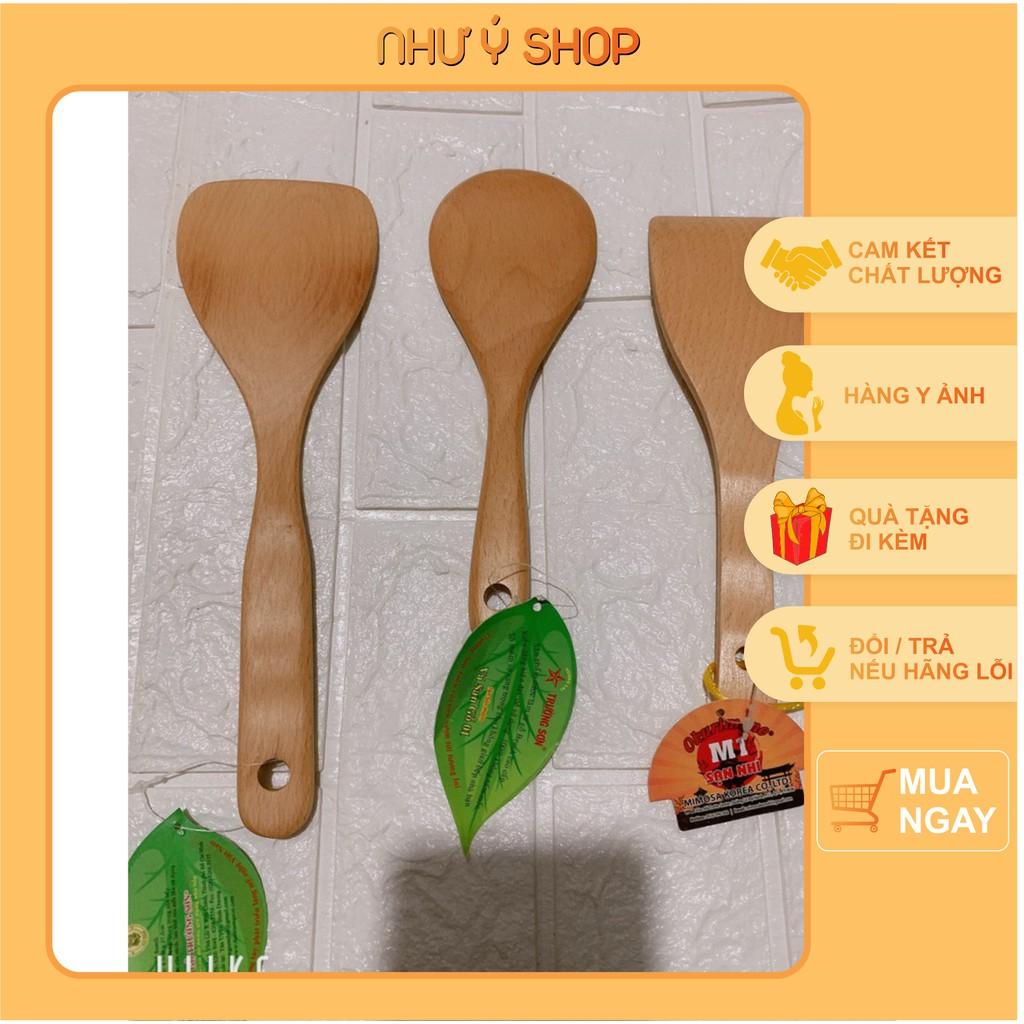 Xẻng gỗ nấu ăn , xào , gián