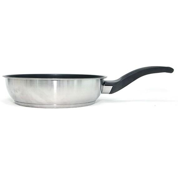 Chảo chống dính inox FIVESTAR -3 đáy 28 cm cho bếp từ