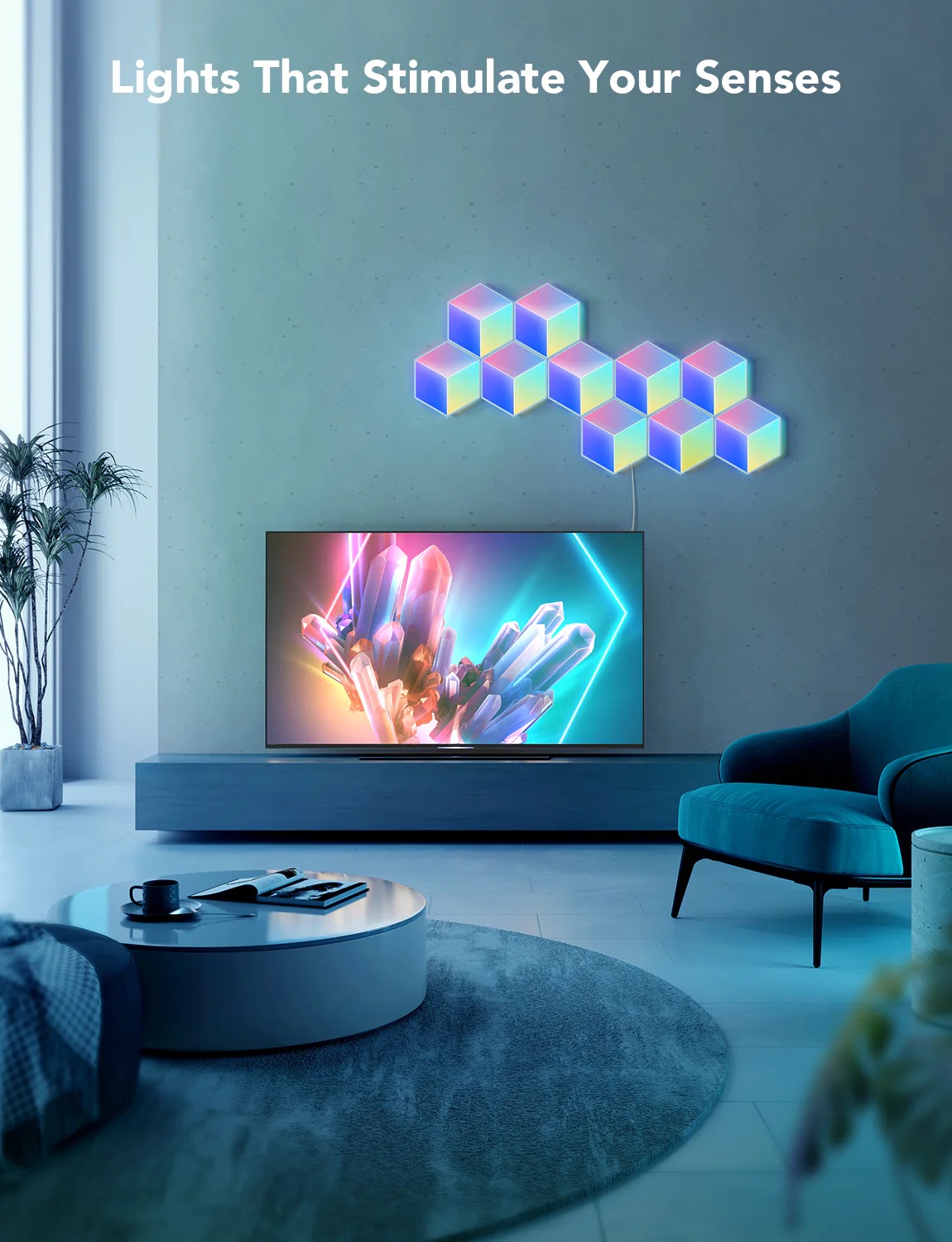 Đèn LED lục giác Govee Glide Hexa Pro LED Light Panels H6066 | Thiết kế độc đáo, hiện đại, thông minh