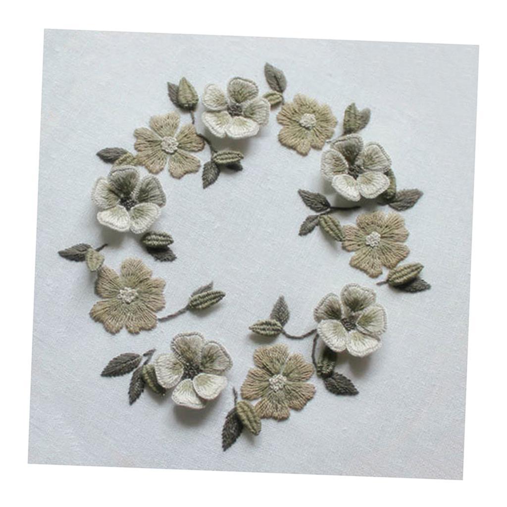 Cross Stitch Stamped Embroidery for Arts Decoration