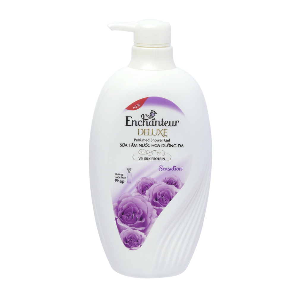 Sữa Tắm Nước Hoa Dưỡng Da Enchanteur Sensation 650G