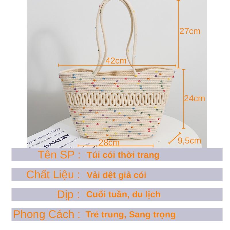 Túi đeo vai đeo chéo thổ cẩm du lịch đi biển phong cách thời trang vintage cao cấp TX28