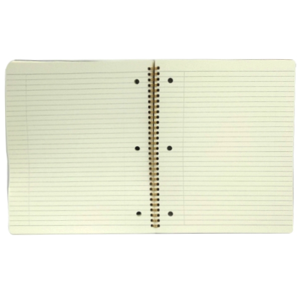 Sổ Lò Xo Oxford Đen Letter Sidebinding 80'S - D126LT