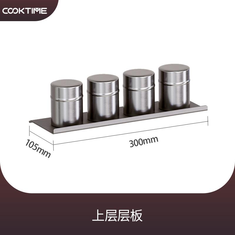 Thuận lợi nhất mát mẻ quá nhà bếp lưu trữ giá treo tường nắp nồi móc treo gia vị miễn phí đục lỗ móc treo tường góc đa chức năng