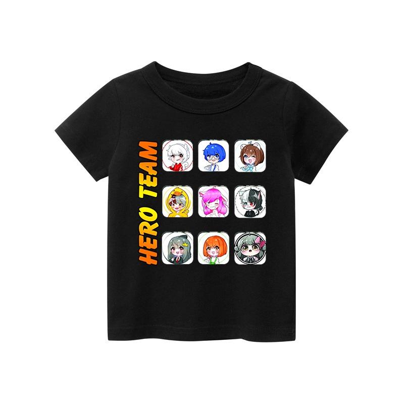 Áo thun trẻ em HERO TEAM 7, 8 màu áo, đầy đủ size có big size, MÀU KHÁC NHẮN TIN SHOP
