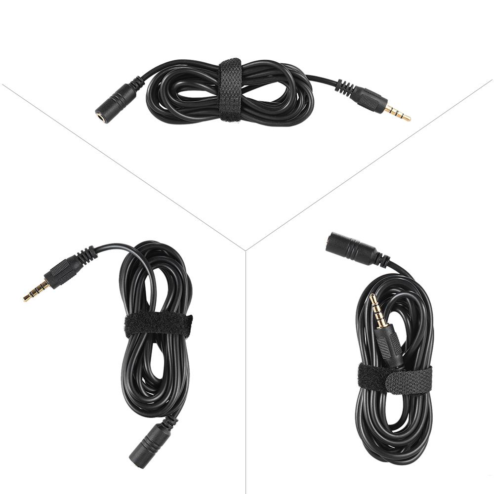 Cáp mở rộng 2m cho điện thoại thông minh di động có Micro 3,5mm